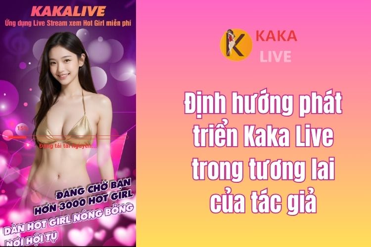 Định hướng phát triển Kaka Live trong tương lai của tác giả